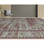 Tapis rouge et vert noué à la main de haute qualité