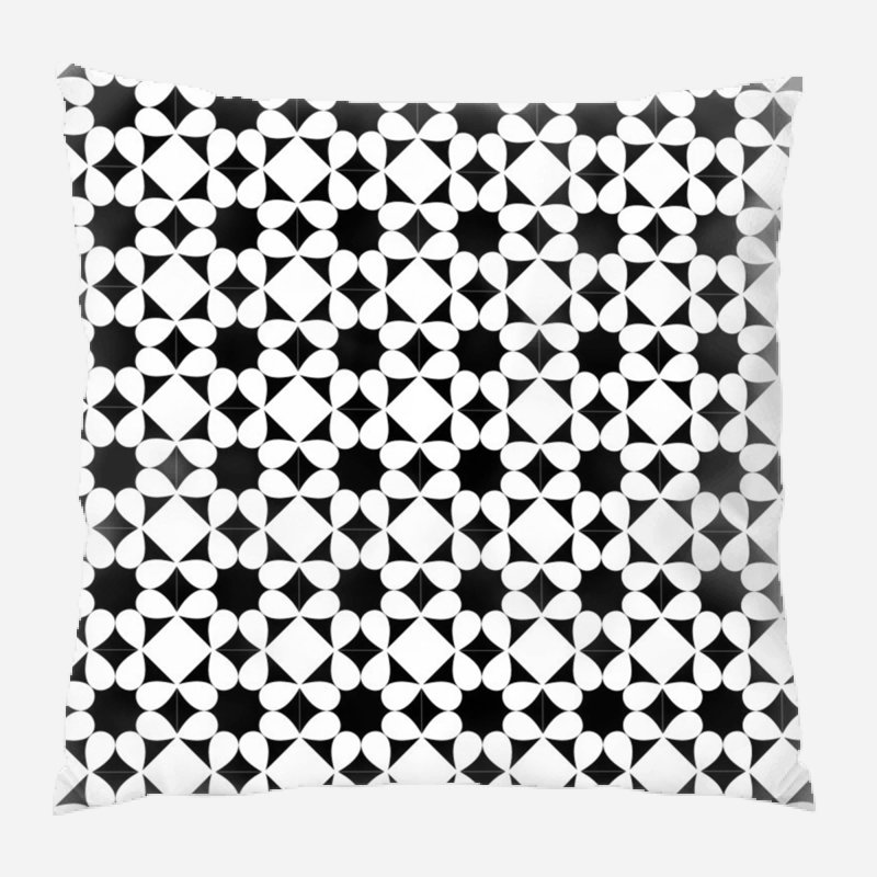 Coussin décoratif de papier peint, Intérieur