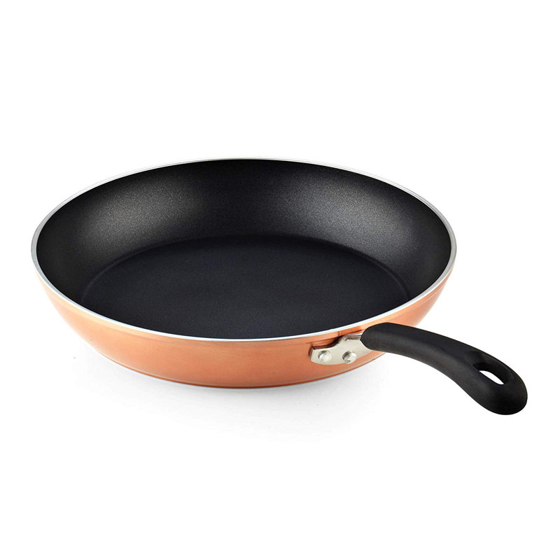 Cook N Home 8 in. Aluminum Non-Stick Omelette Pan