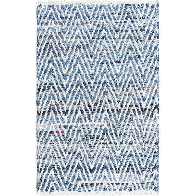 Infuse Cotton Chevron Indoor Rug, Rectangle 2' x 3'