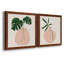 Simple Nature III - Ensemble de 2 peintures sur toile encadrées-2113175226-2113175221