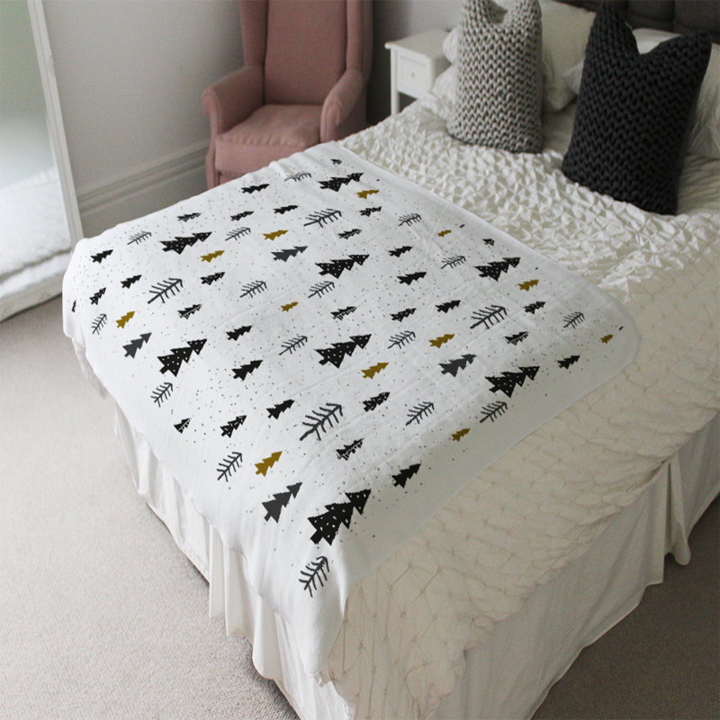 Graham Plain Weave / Muslin Throw Blanket