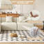Canapé-lit modulaire en velours côtelé avec repose-pieds Bonord-824844962