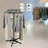 Lazarro 23.62'' Adjustable and Rotating Iron Clothing Rack-1242360818