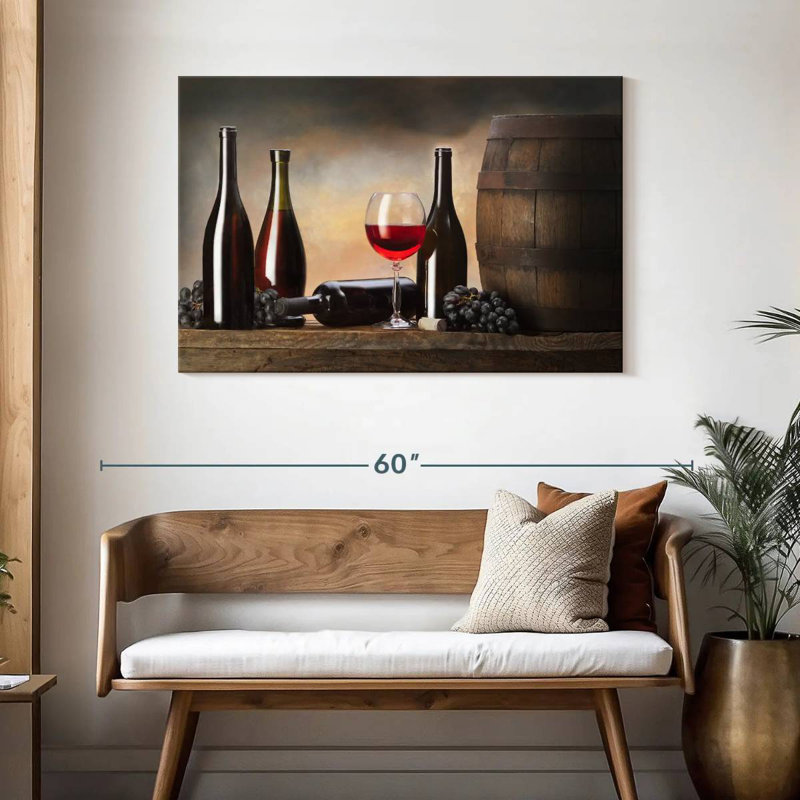 Yarlin Wine From The Cellar, 30" H x 45" W