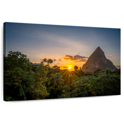 Nicci Pitons At Sunrise
