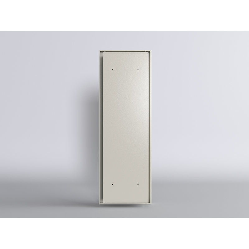 Wall-Mounted Quick-Access Rifle Safe With Removable Shelf & Digital Keypad