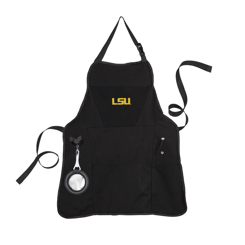 Tablier de barbecue, noir, Université du Texas, Noir, NCAA Louisiana State