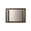 Vertical Bars Forged Flush Mounted Sconce-1083188970