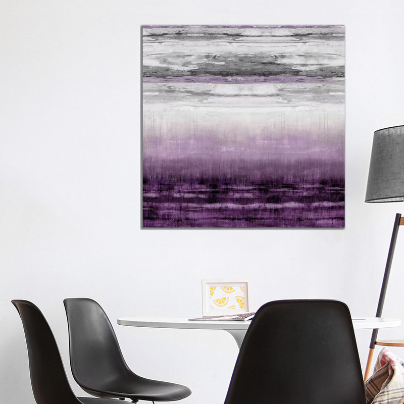 After Glow Aubergine by Taylor Hamilton - Wrapped Canvas Painting, Wrapped Canvas, 66.04 cm H x 66.04 cm W x 1.91 cm D