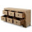 Capri 67.7'' Solid Wood Sideboard