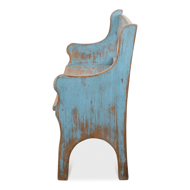 Arlo Solid Wood Bench, Green