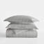 Ensemble de housse de couette ultradouce à rayures par Simply Soft-24357403