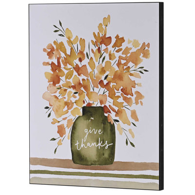 Wall Plaque Give Thanks
