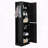 Tall Storage Cabinet with Side Hook and Adjustable Shelf-2036593357