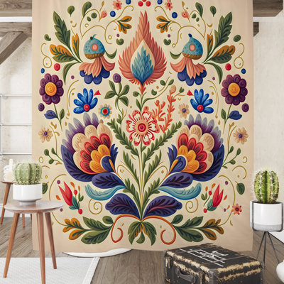 Rideau de douche Floral