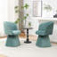 Chaise rembourrée pivotante en velours Dantzler-1966709622