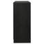 Commode 9 tiroirs Annie noire-888774589