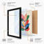 Layered Botanical Forms Mid-Century - Framed Print-1629958466-1629958470