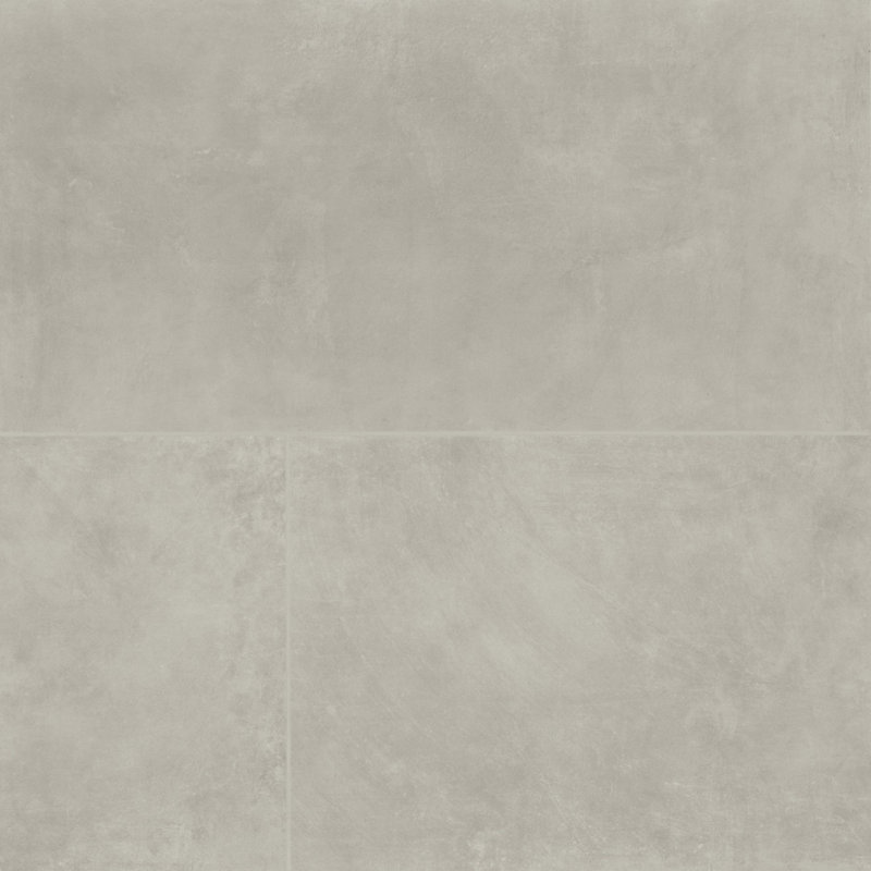 Wave 48 in. x 24 in. Honed Porcelain Tile, Ash
