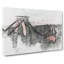 Clifton Suspension Bridge In Bristol In Abstract - Wrapped Canvas Print-55314381