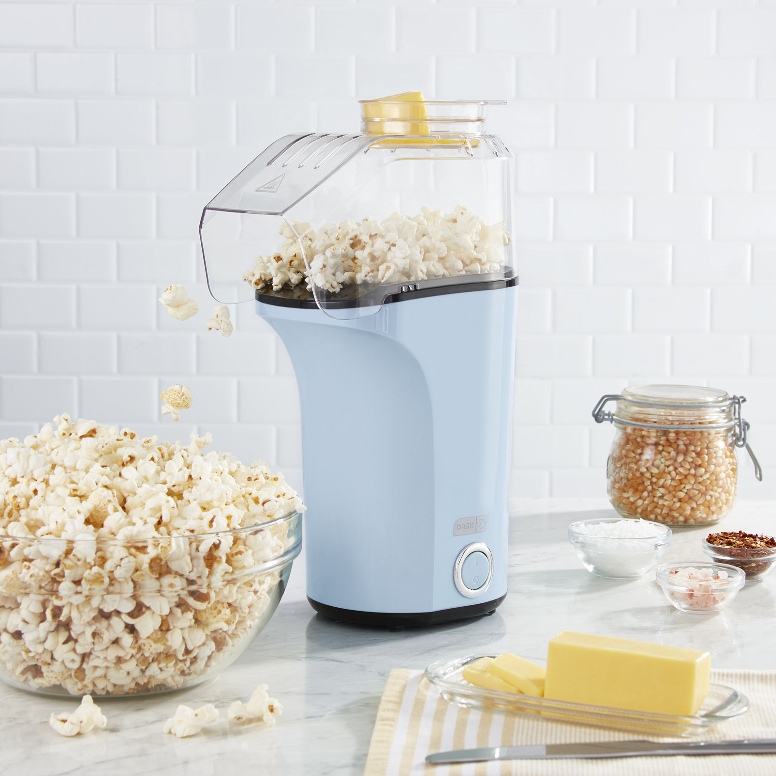 Popcorn Popper, Blue