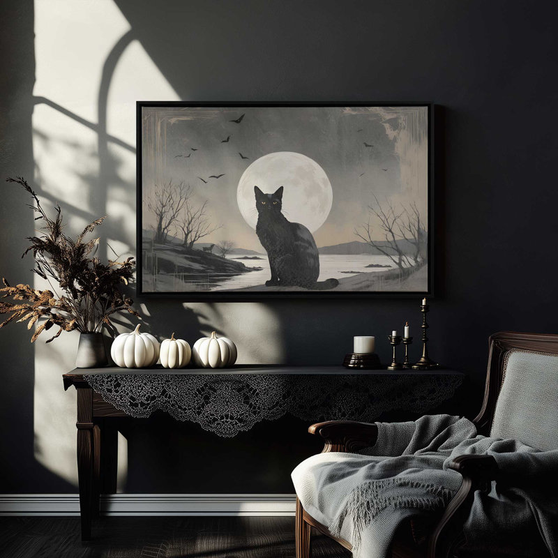 Impression sur toile Lunar Watcher, H 12,75 po x l 18,75 po, Érable américain