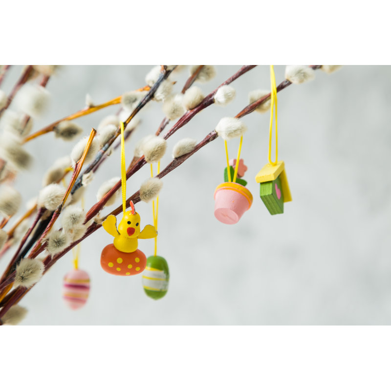 " Easter Decorations " by A_Namenko, 12" H x 18" W