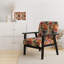 Fauteuil d'appoint rembourré Tropical Sunset