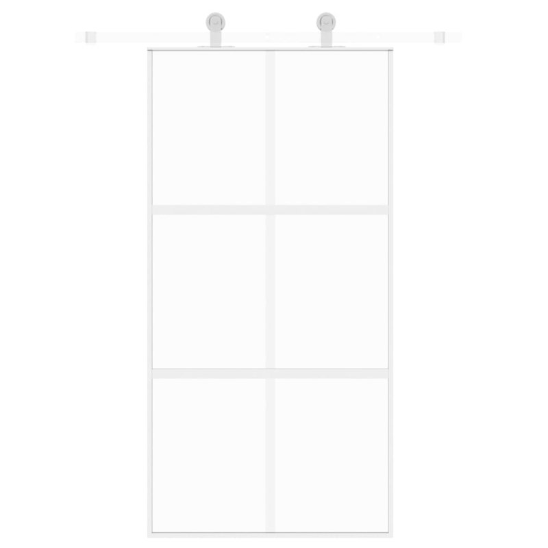 Adryell Glass Sliding Doors, 205cm H x 102.5cm W