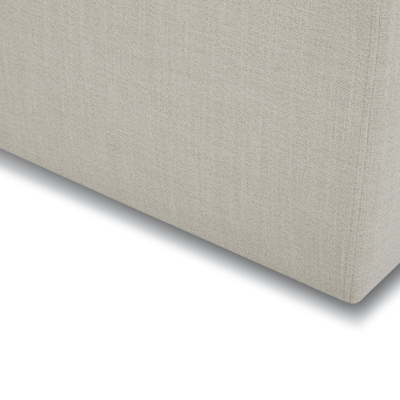Alayaa Upholstered Arm Chair, Effie Linen Performance Linen