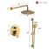 Calliope Wall Mounted 2-Function Retro Pressure-Balanced Shower System with 3 Setting Handheld