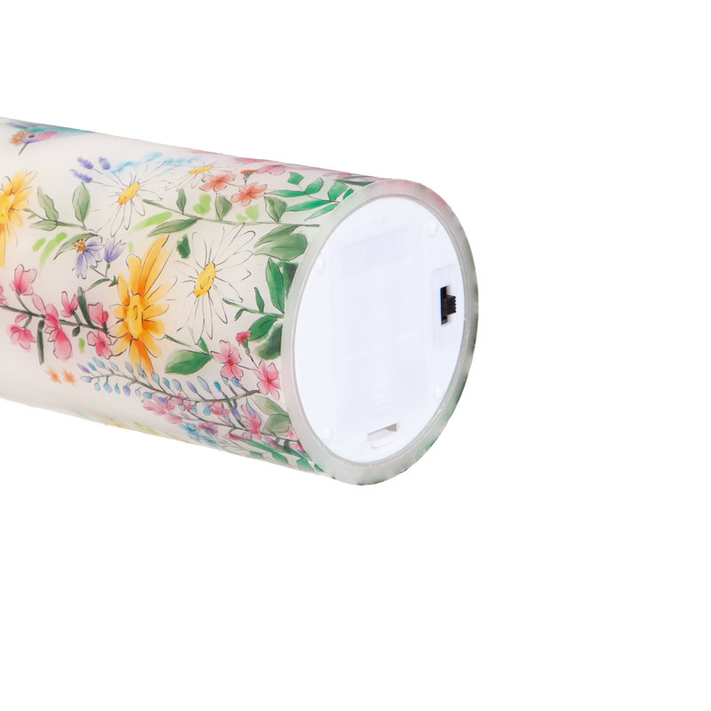 Bougie sans flamme sans parfum
