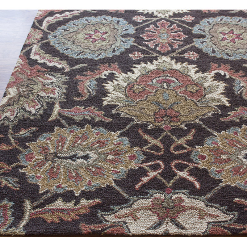 Tapis brun Jayombrem Tuscano Alfombras, Rectangle 7 pi 7,2 po x 9 pi 6 po