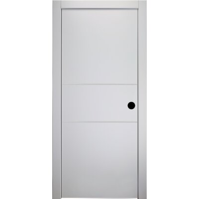 Belldinni Optima 2H DIY-Friendly Flush Manufactured Wood Standard Door ...