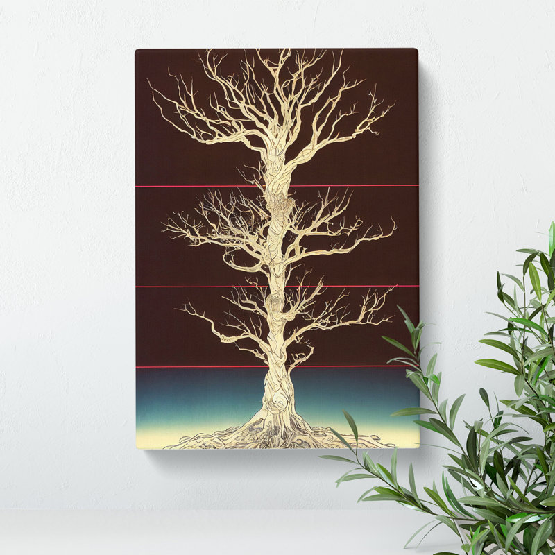 Amazing Tree - Wall Art, Wrapped Canvas, 50cm H x 35cm W, No Matte