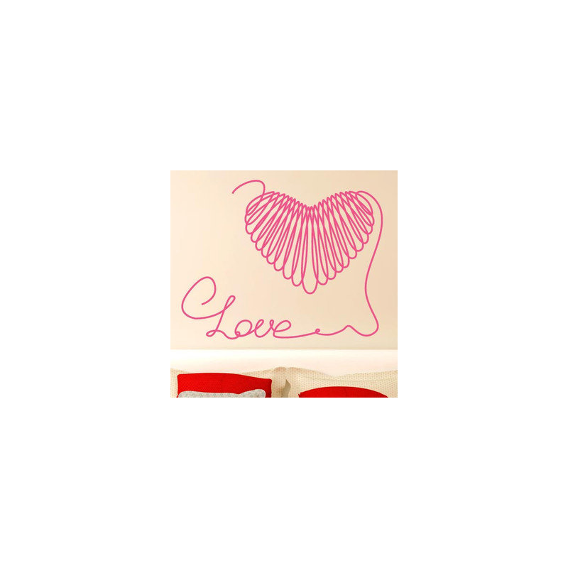 Wall Decal, Medium, Pink