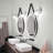 Saguache Leather Frame Round Wall Mirror
