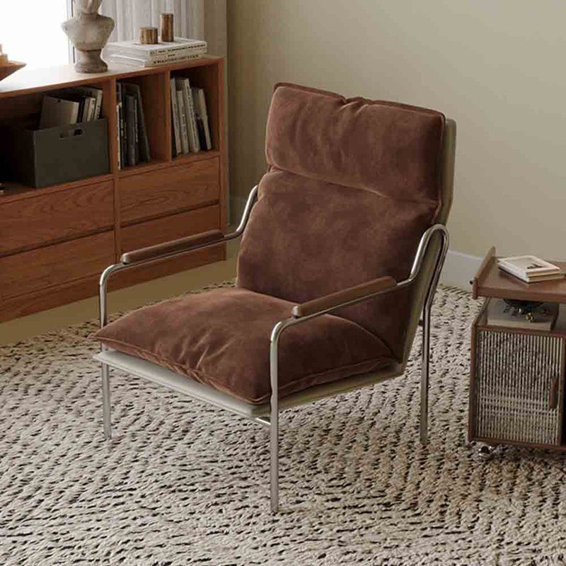 Fauteuil de loisir simple rétro et luxueux.