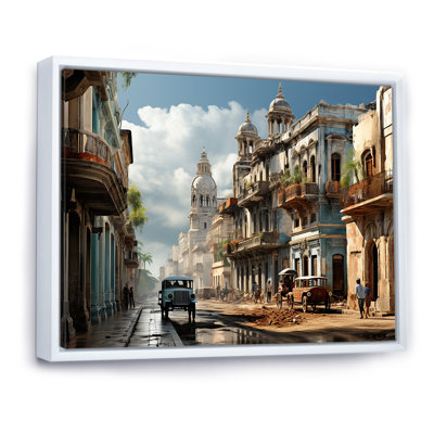 «Cuban Colonail Architecture Heritage», reproduction d'art