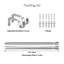 Milele Stainless Steel 72cm to Curtain Track/Rail-1791206392