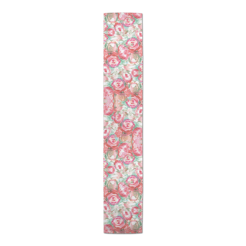 Chemin de table rectangulaire Tiffiny, 72 po x 16 po