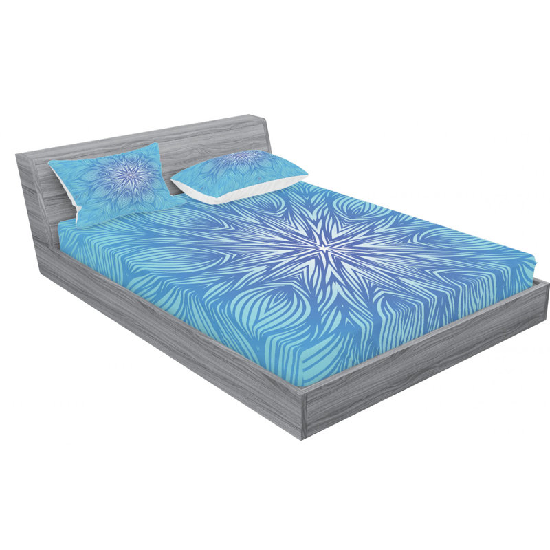 Microfiber Sheet Set, Queen Sheet Set with Fitted Sheet