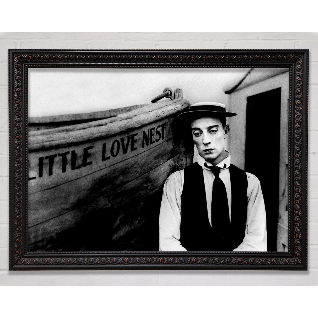 Buster Keaton Kleines Liebesnest - Druck