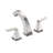 Widespread 2-handle Bathroom Faucet with Drain Assembly-91905093