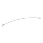 Moen 5-Foot Adjustable Tension Single Curved Shower Curtain Rod
