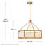 Veleta 8 - Light Steel Chandelier