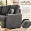 Lavery Upholstered 81.2 " Chenille Sectional-767721909