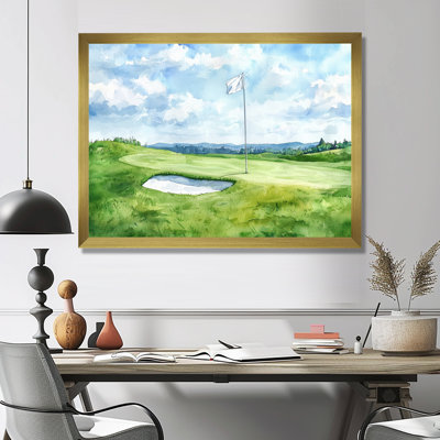 Golf Course Champions Horizon I - Golf Wall Decor
