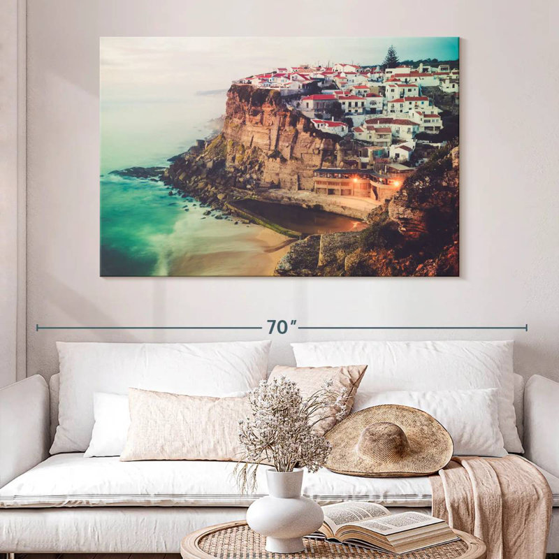Gillard Azenhas Do Mar Cliffs, 34" H x 51" W